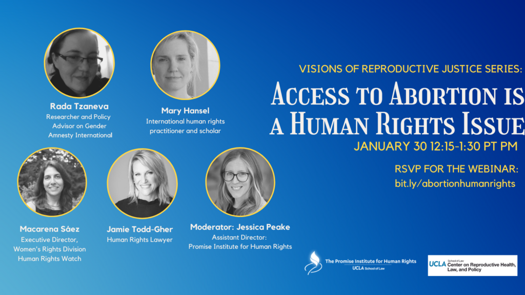 Access to Abortion is a Human Rights Issue, Speaker Headshots