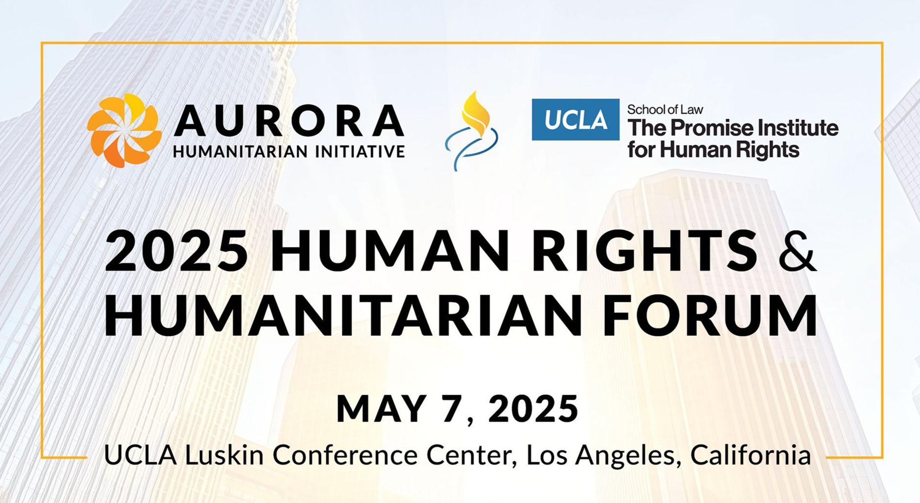 Human Rights Forum Logo 2025 Human Rights and Humanitarian Forum - The Promise Institute for ...